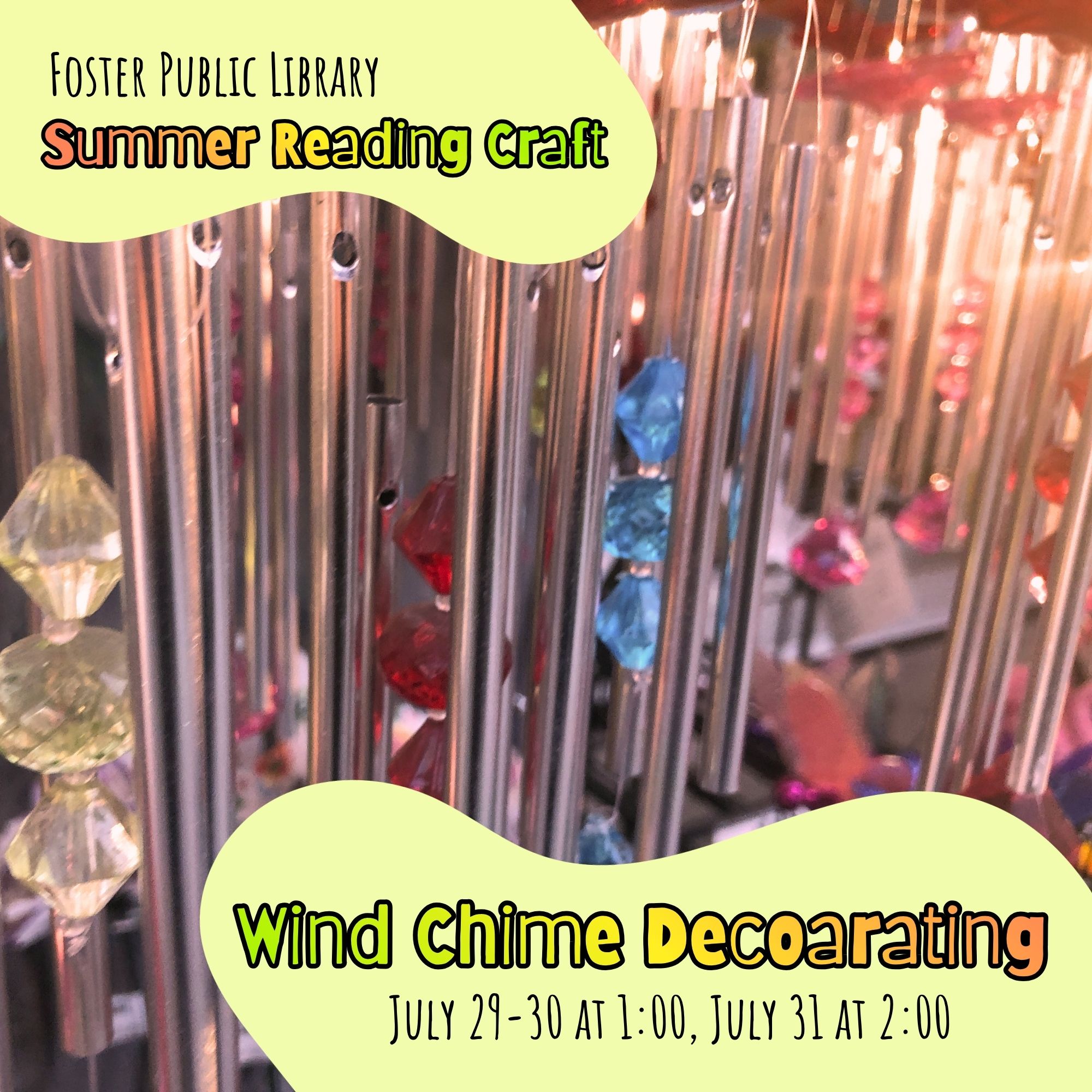 Summer Reading: Wind Chimes