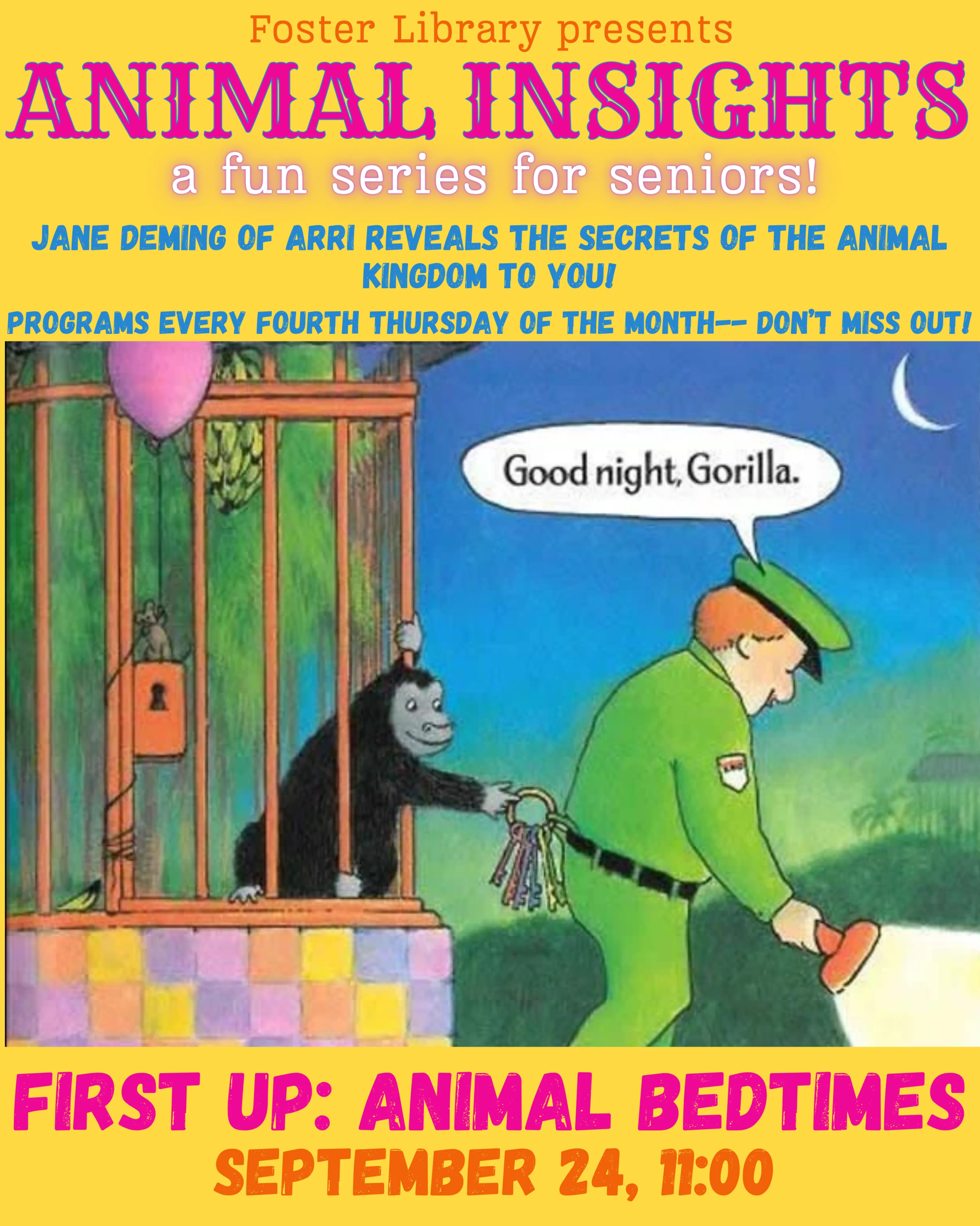Animal Insights with ARRI: Animal Bedtimes