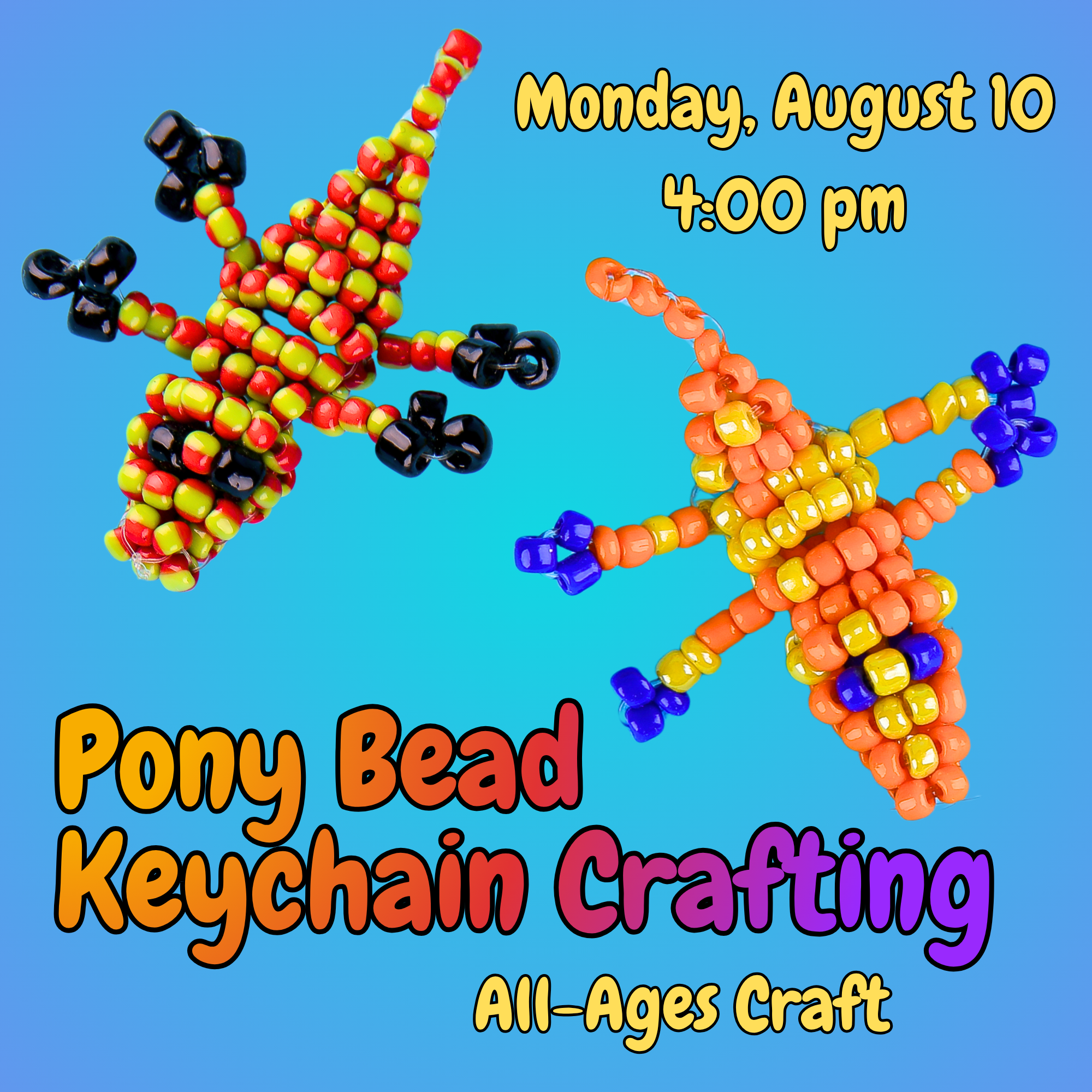 Pony Bead Keychains