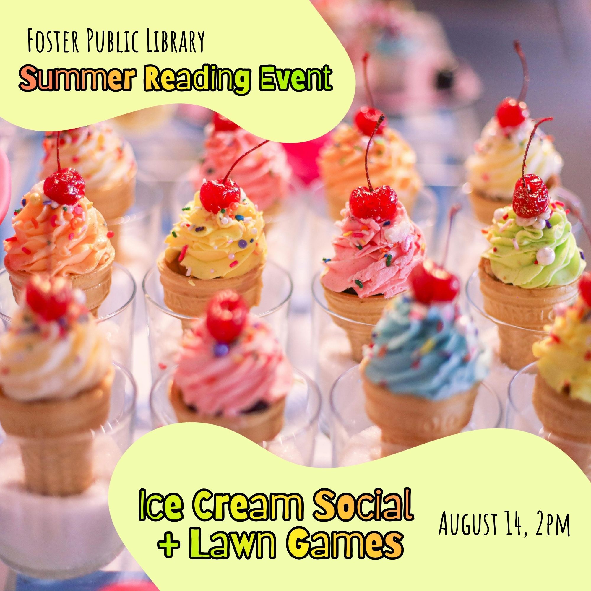 Ice Cream Social & Lawn Games